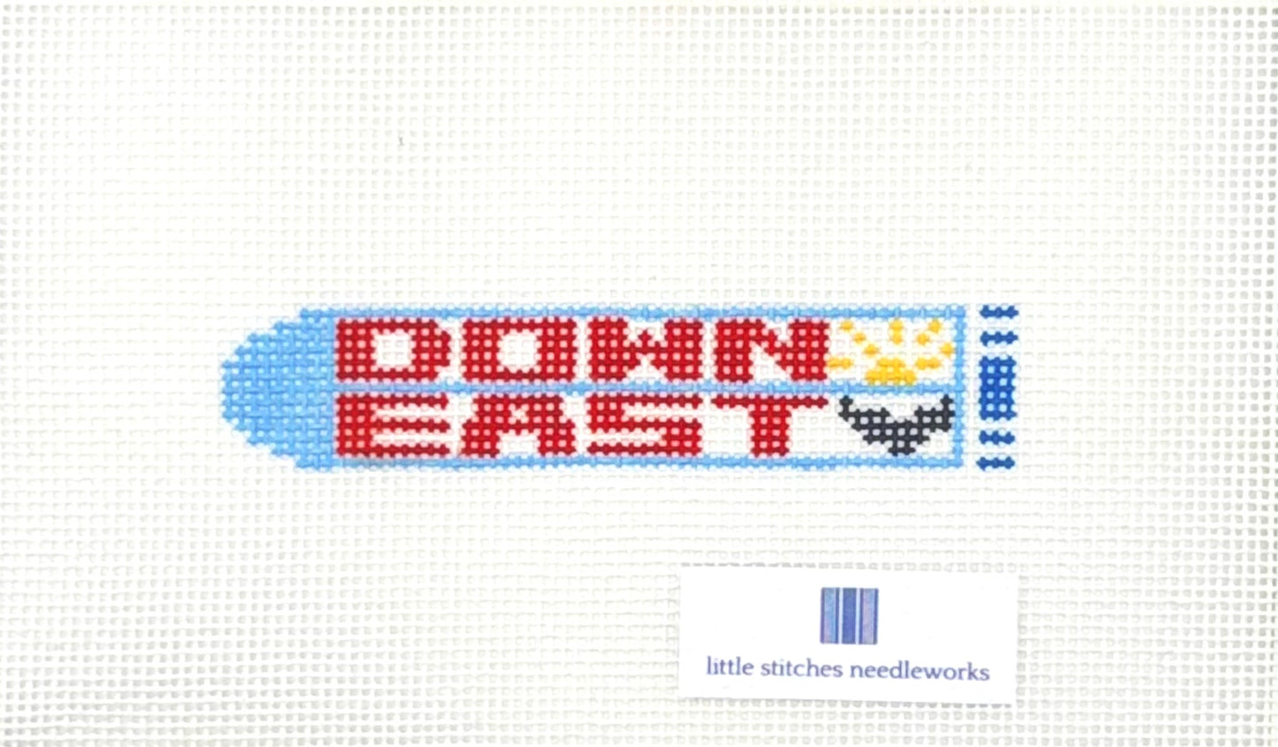 Little Stitches Needleworks Favorite Summer Places Down East Hand Painted Needlepoint Canvas