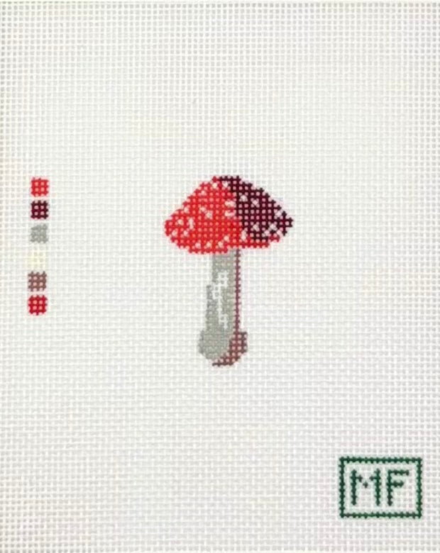 MF Needlepoint Mushroom Mini Needlepoint Canvas