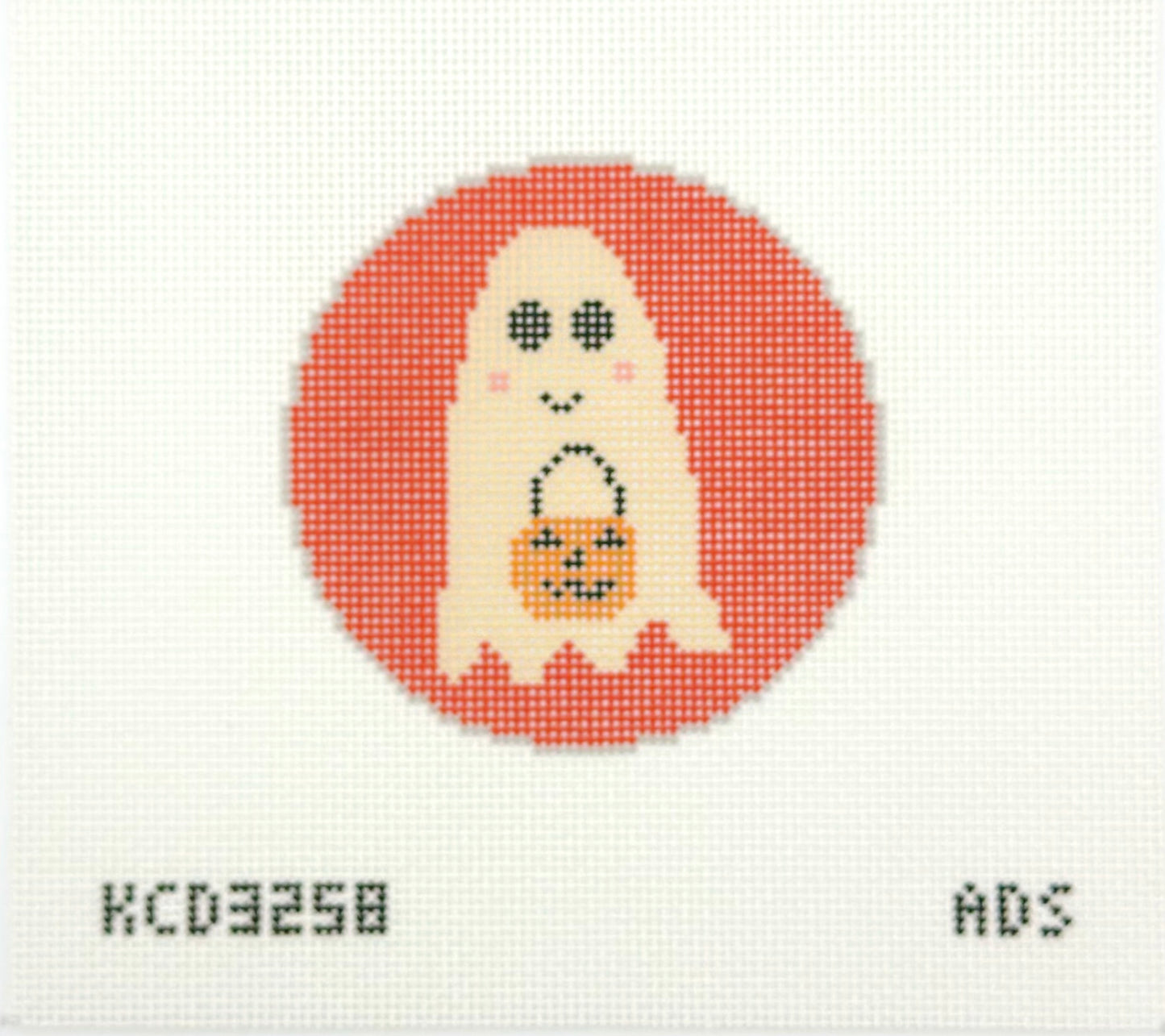Ampersand for KCN Designers Ghost Round Needlepoint Canvas