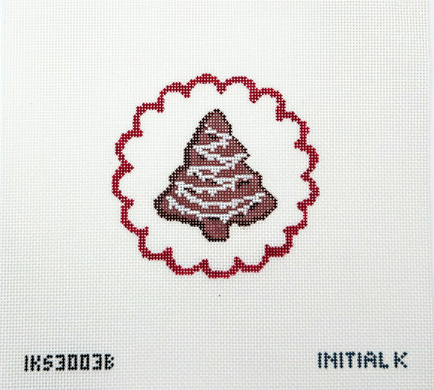 Catherine Cartie for Initial K Studio Christmas Tree Cookie Ornament