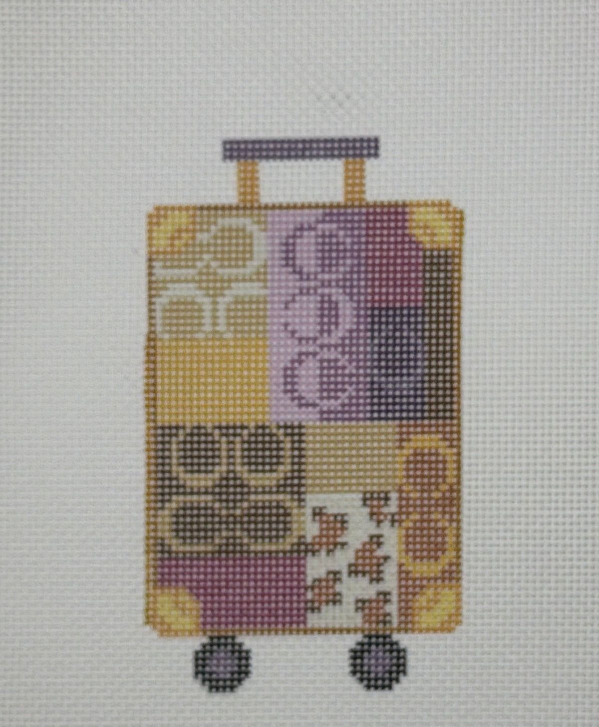 Loud Mouth Stitch "Put Me In Coach" Needlepoint Canvas