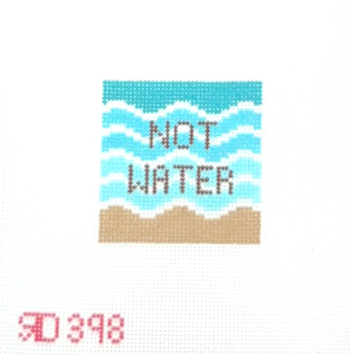 Rachel Donley Needlepoint Designs Not Water Champion Cozie Hand Painted Needlepoint Canvas