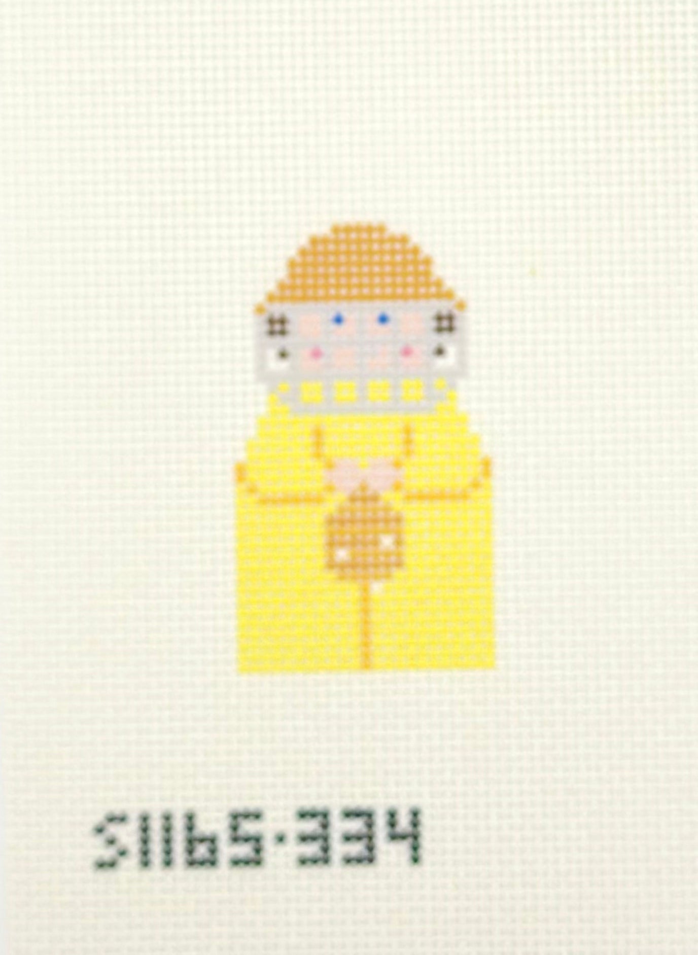 Stitch Its Angel for KCN Designers Beekeeper Angel Needlepoint Canvas