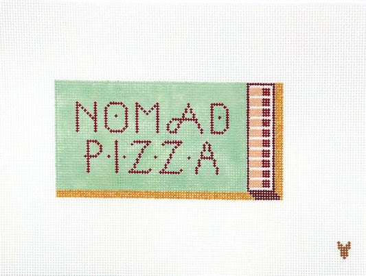 Doe Run Needlepoint Nomad Pizza Matchbox Needlepoint Canvas