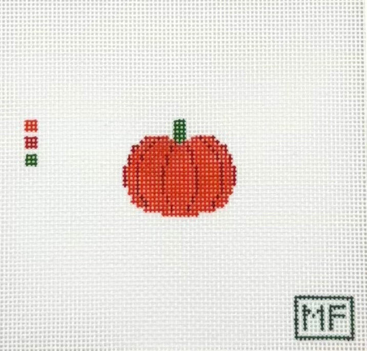 MF Needlepoint Pumpkin Mini Needlepoint Canvas