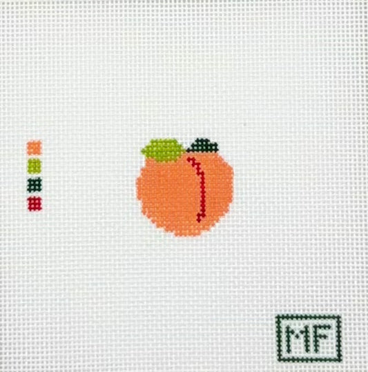 MF Needlepoint Peach Mini Needlepoint Canvas