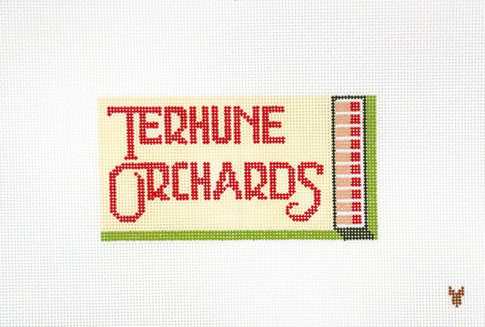 Doe Run Needlepoint Terhune Orchards Matchbox Needlepoint Canvas
