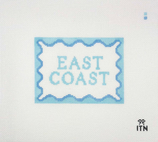 Ivy Thread Needlepoint East Coast Hand Painted Needlepoint Canvas