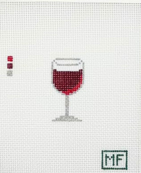 MF Needlepoint Wine - Red Needlepoint Canvas