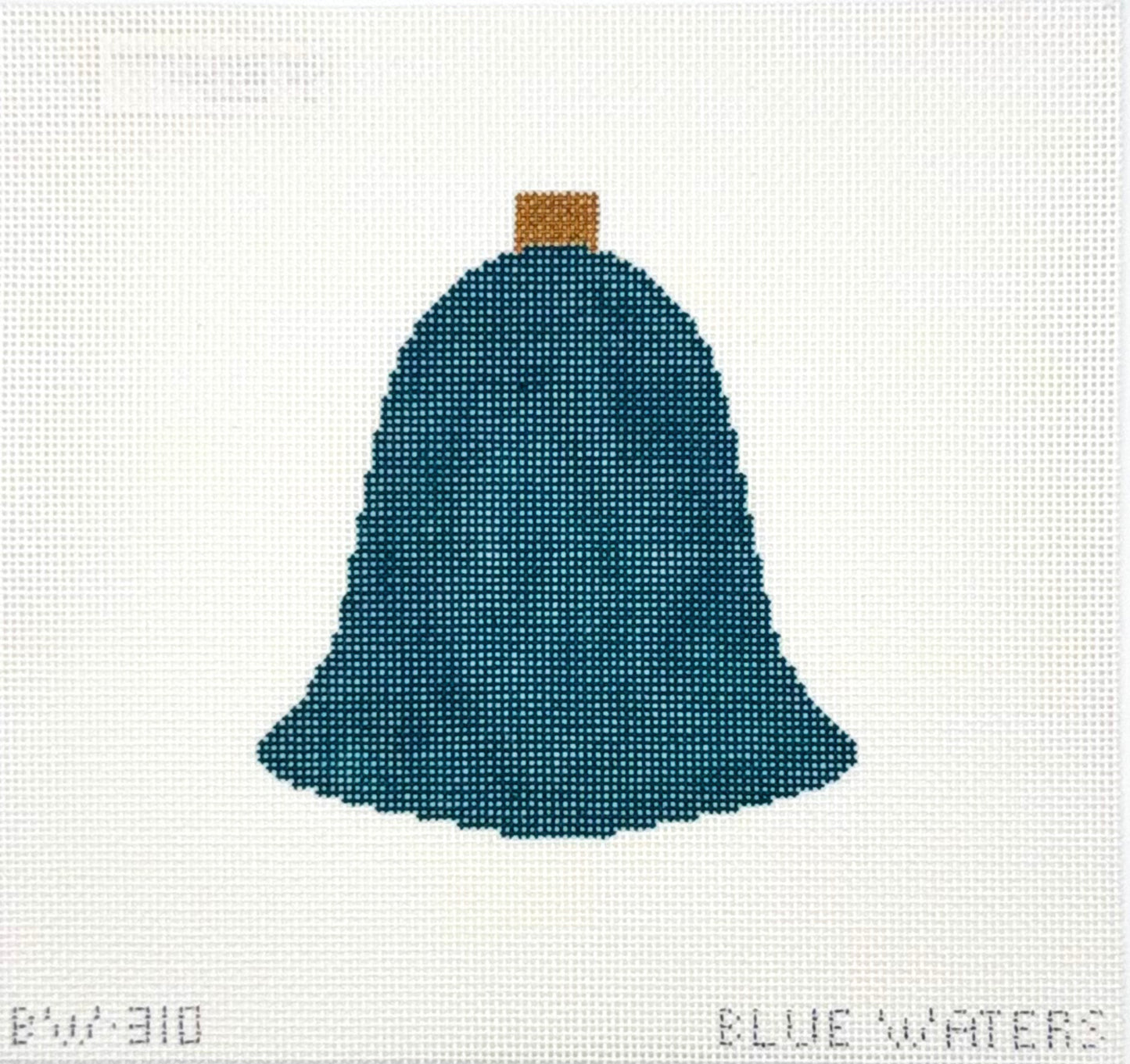 Blue Waters Needlepoint Blue Bell Canvas