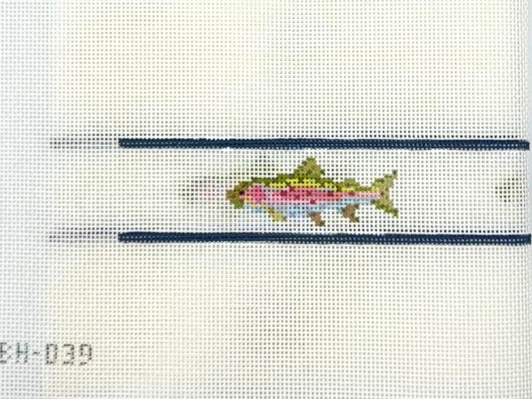 Bell House Designs Hand Painted Trout Belt