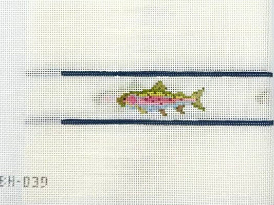 Bell House Designs Hand Painted Trout Belt