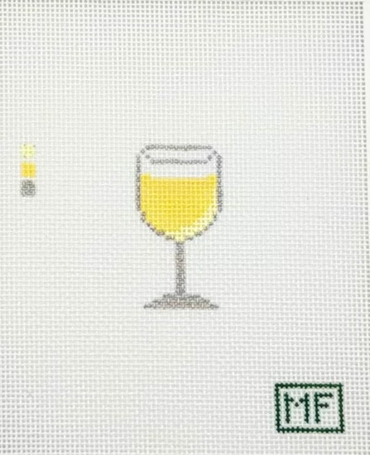 MF Needlepoint Wine - White Needlepoint Canvas