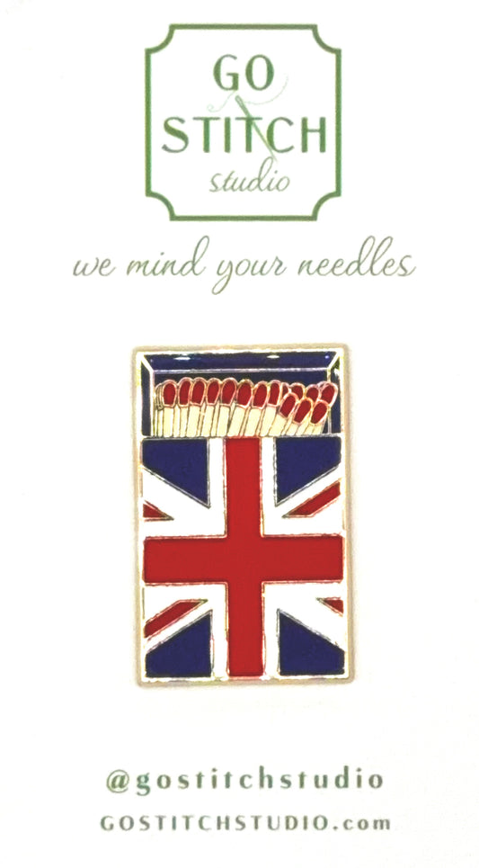 Go Stitch Studio Brittish Flag Minder