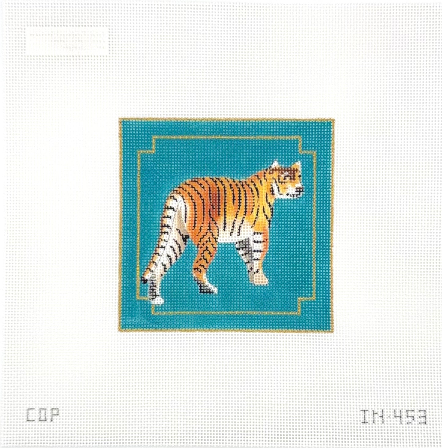 Colors of Praise Majestic Tiger Needlepoint Canvas