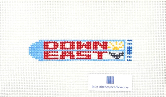 Little Stitches Needleworks Favorite Summer Places Down East Hand Painted Needlepoint Canvas
