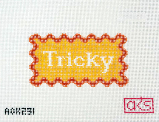 Ann Kaye Studio Tricky Hand Painted Needlepoint Canvas