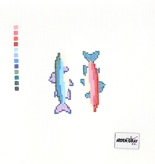 Arden Gray Co. Double Fish