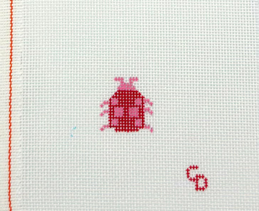 Cotswold Co Designs Ladybug Hand Painted Needlepoint Canvas