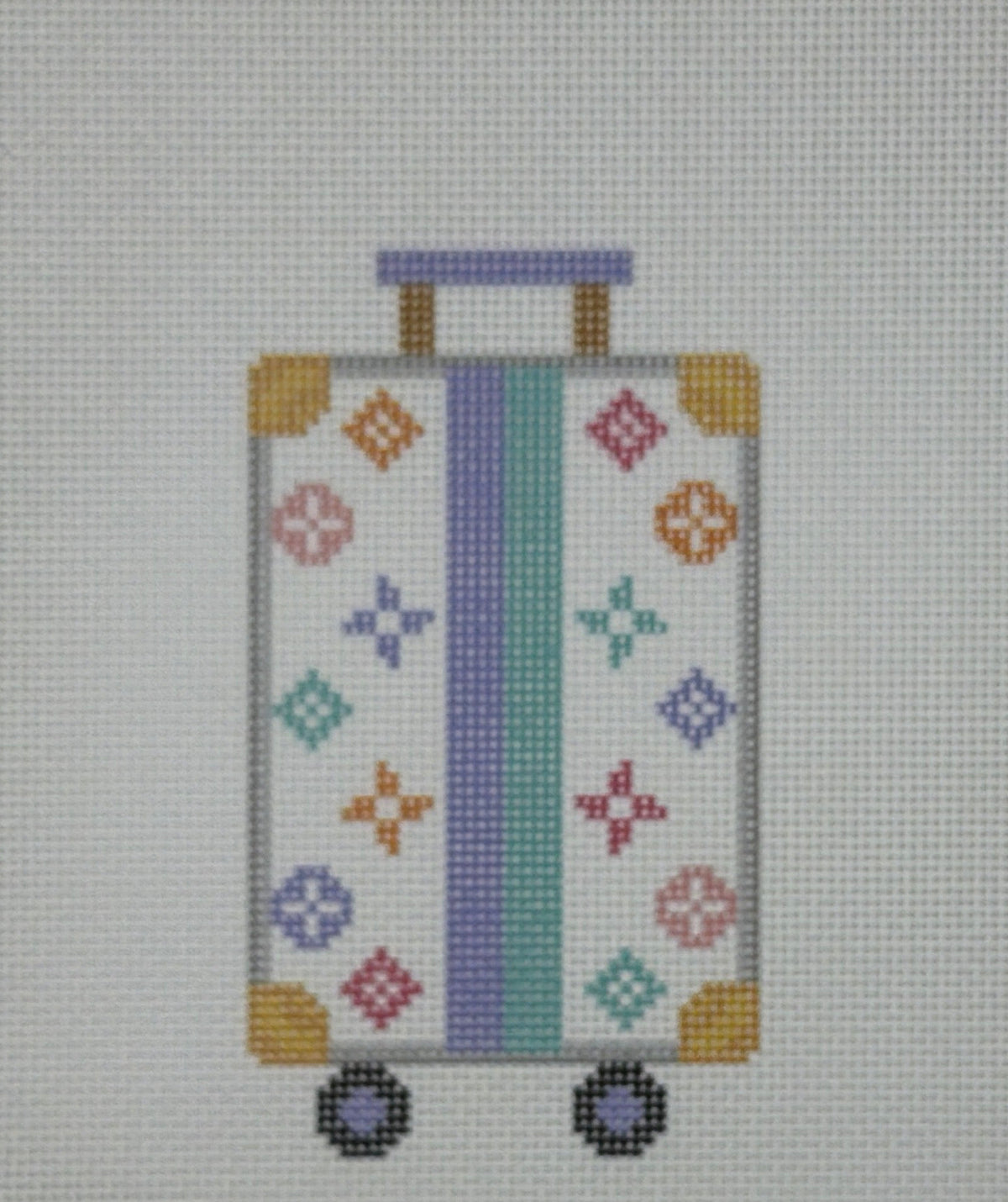 Loud Mouth Stitch Louis Who? Needlepoint Canvas