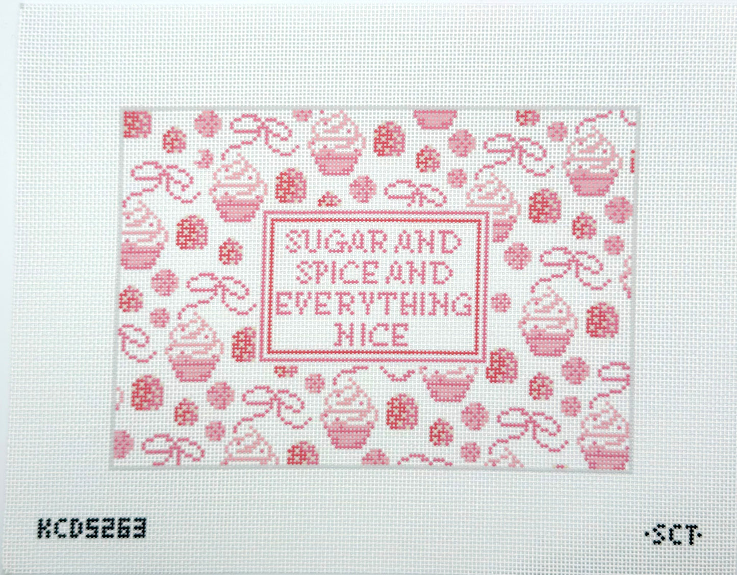 SCT Designs for KCN Designers Sugar and Spice… Needlepoint Canvas