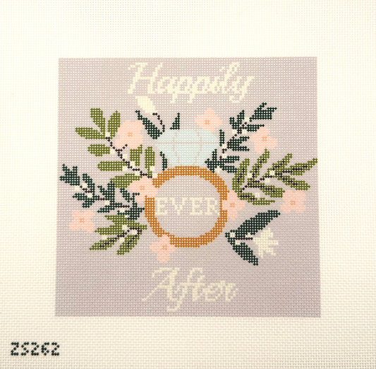 Ziggy Stitches for KCN Designers Happily Ever After Needlepoint Canvas